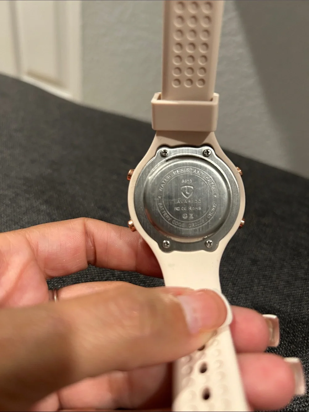 Women's Digital Sport Watch - Blush with Rose Gold Bezel